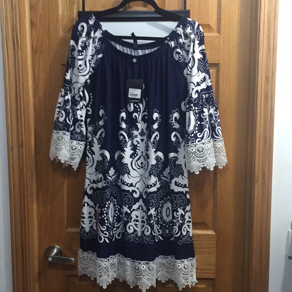 Off shoulder or on dress